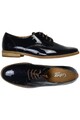 Gabor Halbschuh Damen Slipper feste Schuhe Gr. EU 38 (UK 5) Leder Ma... #zf13blu