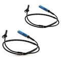 2x ABS Sensor Raddrehzahlregler hinten links rechts Hinterachse Für BMW X1 E84
