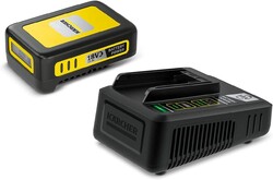 Kärcher 18 V Starter Kit 18/25, 18 V/2,5 Ah Akku mit Schnellladegerät, Batterie