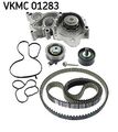 SKF Wasserpumpe + Zahnriemensatz VKMC 01283 für SEAT SKODA VW