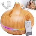 550ML Ultraschall Luftbefeuchter Aroma Diffuser Diffusor Humidifier 7 LED Licht