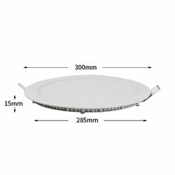 LED Bad Einbaustrahler Panel Einbauleuchte Deckenleuchte flach rund/eckig Lampe