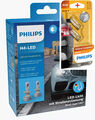 Philips H4-LED Ultinon Pro6000 Scheinwerferlampe 5800K mit Zulassung 2Stk. +W...