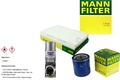 MANN-FILTER Paket + Presto Klima-Reiniger für Peugeot 307 CC 3B Break 3E 3H