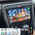 DAB+ Für Audi A4 2000-2008 S4 8E 8H B6 B7 Carplay Autoradio Android 128G 8-Kern