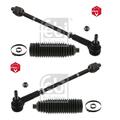 2x Febi 44341+44342 Spurstange Vorne für VW Golf IV Skoda Octavia I Seat Audi