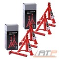 4X ENVA UNTERSTELL BOCK KLAPPBAR SET WAGEN HEBER STÜTZBOCK 2000 KG 2 TO 31898601