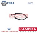 1060378 ABS SENSOR DREHZAHLFÜHLER KAMOKA 2PCS FÜR RENAULT CLIO III