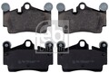 FEBI BILSTEIN Bremsbelagsatz Scheibenbremse 16619 für PORSCHE VW CAYENNE TOUAREG