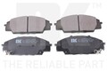 Bremsbeläge Bremsbelagsatz für Honda S2000 AP Civic VIII Hatchback FN FK