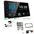 Kenwood Autoradio Apple CarPlay DAB+ für Porsche Cayman 2005-2009 vulkangrau