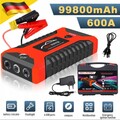 Auto KFZ Starthilfe 30000mAh Jump Starter 12V PKW Ladegerät Booster Power Bank