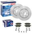 BOSCH BREMSSCHEIBEN 280mm + BELÄGE VORNE passend für SX4  GY Bj. 2006 - 2014