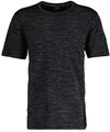 RAGMAN Herren Softknit-T-Shirt mit Rundhals und Flamm-Optik NEU