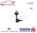 STABILISATOR STABI LINKS+RECHTS VORNE SIDEM 41661 2PCS H NEU OE QUALITÄT