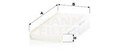 MANN-FILTER CU 25 010-2 Innenraumfilter Filter Pollenfilter für NISSAN