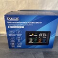 Wetterstation Mit Außensensor Funk Übertragungsrate Display In Farbe 3 Sensoren