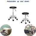 Rollhocker Arbeitshocker Friseurhocker Drehhocker Arbeitsstuhl Einstellbar