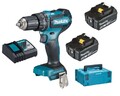 Makita DHP485RTJ Akku-Schlagbohrschrauber 18V DHP485 + 2xAkku 6Ah + Lad.+ Makpac