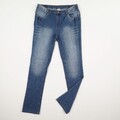 CECILIA CLASSICS Damen Jeans Hose Gr. 46 blau Mid Waist 4 Pocket Pants Stretch