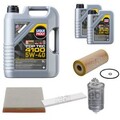 FEBI Inspektionspaket 7L LIQUI MOLY Top Tec 4100 5W-40 für VW Sharan 7M8 7M9