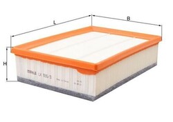 Luftfilter MAHLE ORIGINAL LX 935/3 für FORD Transit Mk7 Bus (V363, FAD, FBD)