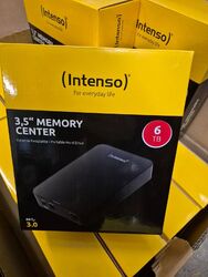 Intenso Memory Center 6 TB Festplatte - Schwarz