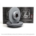 Zimmermann FORMULA S Bremsscheiben Satz Ø 320mm für MERCEDES W206 W214 hinten
