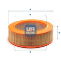 Luftfilter Filtereinsatz 30.843.01 UFI für MERCEDES-BENZ 123 Stufenheck T1 Bus
