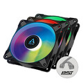 3 x Pack Arctic P12 A-RGB Value Pack 120mm PWM PST 0dB Gehäuselüfter adressierbar RGB