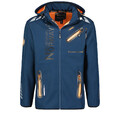 Geographical Norway ROYAUTE Herren Marineblau Softshelljacke Wasserdicht WY8028H