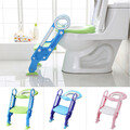 2 in 1 Kinder Toilettentrainer Lerntöpfchen Toilettensitz WC Sitz mit Treppe