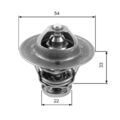 GATES TH22285G1 Thermostat, Kühlmittel für HONDA,MAZDA,OPEL,VAUXHALL