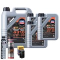 Motoröl 0W30 LIQUI MOLY Toptec 4310 8L+HENGST Ölfilter +Spülung +Cera Tec