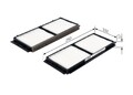 Bosch 1 987 432 209 INNENRAUMFILTER MAZDA 3 09- KPL 2SZT für MAZDA