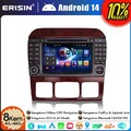 8-Kern CarPlay Android 14 Autoradio GPS Navi für Mercedes S/CL Klasse W220 W215