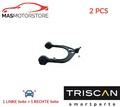 LINKS RECHTS QUERLENKER SATZ VORNE OUTER OBERE TRISCAN 8500 80527 2PCS A NEU