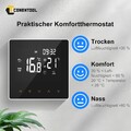 16A WIFI Raumthermostat Smart Display Thermostat Raumregler für Fußbodenheizung