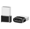 USB A auf USB C Adapter Ladeadapter Datenübertragung Stecker Konverter 2 Stück