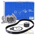 SKF ZAHNRIEMEN-SATZ SET KIT +WASSERPUMPE FÜR RENAULT CLIO 2 3 4 1.2 16V BJ AB 01