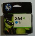 HP 364XL cyan CB323EE Tinte Deskjet 3070 3520 3522 D5400 Officejet 4620 OVP 2014