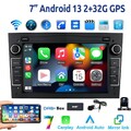 Mit DAB Android Carplay Autoradio GPS Navi Kam Für Opel Astra H Corsa C D Zafira