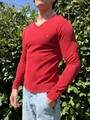 Tommy Hilfiger Sweatshirt Pullover Strickpullover Rot Gr M