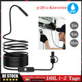 USB LED Endoskop 2-10M Wasserdicht Endoscope Inspektion Kamera Für Android PC