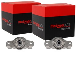 2X METZGER DOMLAGER HINTEN OBEN PASSEND FÜR AUDI A1 A3 SEAT ARONA IBIZA LEON
