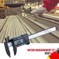 LCD-Digital-Elektronik-Messschieber-Mikrometer-Messgerät (Schwarz)