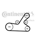 Keilrippenriemensatz CONTINENTAL CTAM 6PK1145K4 für PEUGEOT 3H 307 3A SW Break