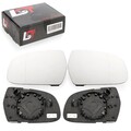 2x Spiegelglas links rechts beheizbar asphärisch Set für Audi A5 8F 8T 2009-2017