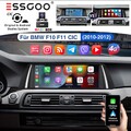 DAB+ 8+256GB Für BMW 5er F10 F11 CIC 10.25" Android Autoradio Apple Carplay KAM+