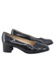 PETER KAISER Damen Pumps Leder Business Elegant Schwarz Gr. 39 4cm Absatz